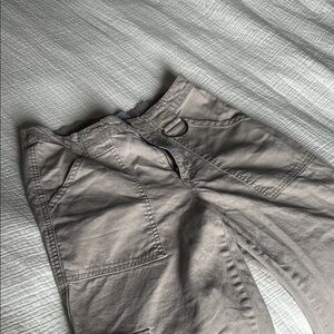 love Fire Khaki Straight Leg Cargo Pants